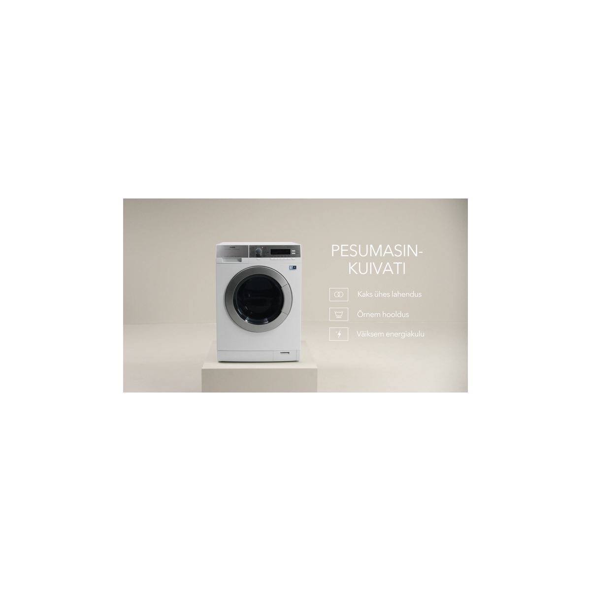 AEG - Pesumasin-kuivati - L9WBAN61BC