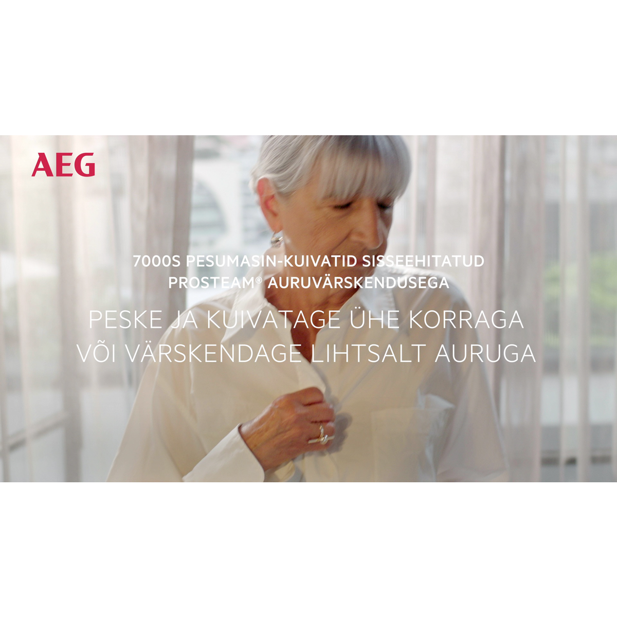 AEG - Pesumasin-kuivati - LWR71944B