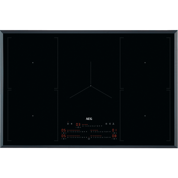 induktsioonpliidiplaat 80 cm 6000 Seeria Bridge Hob2Hoodiga